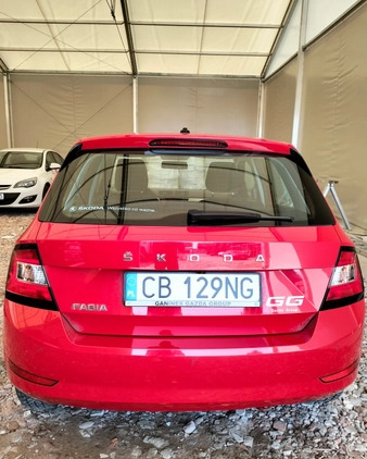 Skoda Fabia cena 47000 przebieg: 45000, rok produkcji 2021 z Świdnik małe 37